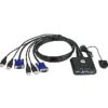 Aten 2-Port USB VGA KVM Switch CS-22U 4710423775978