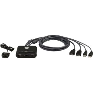 Incase 2-Port USB FHD HDMI Cable KVM Switch  CS22HF CS22HF-AT 4710469341304