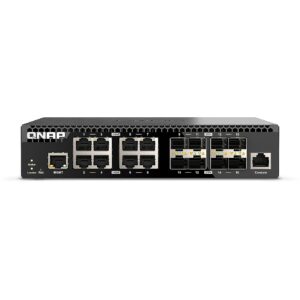 Qnap SWITCH 8 PORT 10GBE SFP 8 PORTS 10GBE RJ45 QSW-M3216R-8S8T 4711103084311