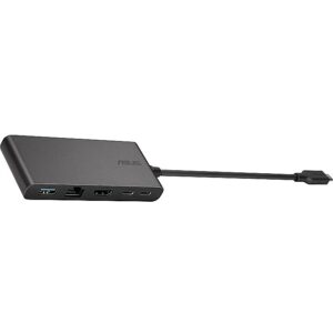 Asus Dual 4K USB-C Dock DC201 | Ethernet LAN (RJ-45) ports 1 | USB 3.0 (3.1 Gen 1) Type-C ports quantity 3 | HDMI ports quantity 1 90XB094N-BDS000 4711387429228