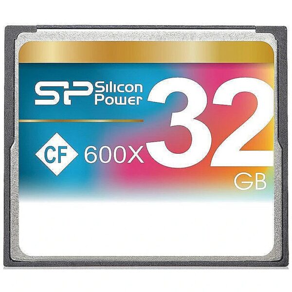 Silicon Power memory card CF 32GB 600x SP032GBCFC600V10 4712702614640