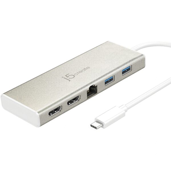 J5create USB-C DUAL HDMI MULTI DOCK JCD381-N 4712795081831