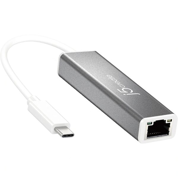 J5create USB-C TO GIGABIT ETHERNET ADAPTER JCE133G-N 4712795083569