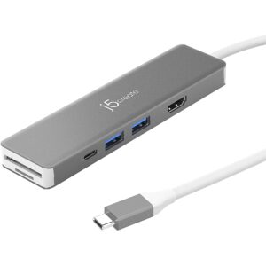 J5create 4K60 ELITE USB-C 10GBPS MULTI-ADAPTER JCD390-N 4712795087390