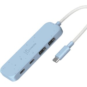 J5create ECO-FRIENDLY USB-C TO 4-PORT TYPE-C  TYPE-A GEN 2 HUB JCH342EC-N 4712795087819