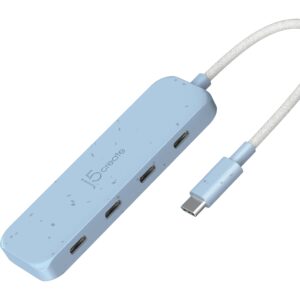 J5create ECO-FRIENDLY USB-C TO 4-PORT TYPE-C GEN 2 HUB JCH345EC-N 4712795087840