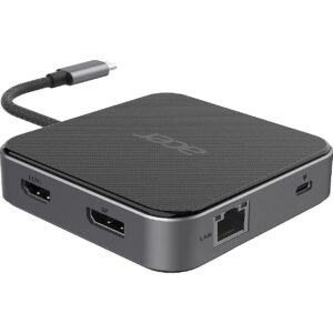 Acer 7 IN 1 USB4 8K MULTI DISPLAY HUB: 1 X HDMI + 1 DP + 2 HP.DSCAB.013 4712842946397