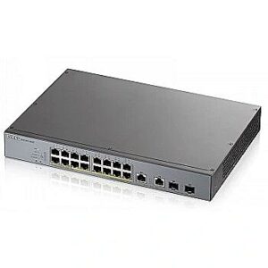 Zyxel GS1350-18HP 18 PORT GIGABIT MANGED CCTV POE SWITCH 250WATT GS1350-18HP-EU0101F 4718937604425