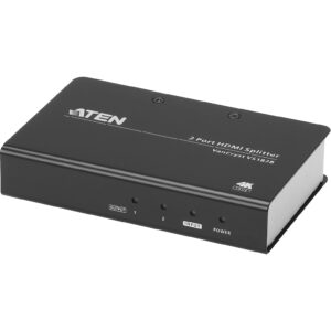 Incase 2-Port True 4K HDMI Splitter | VS182B | Aten | Input: 1 x HDMI Type A Female; Output: 2 x HDMI Type A Female VS182B-AT-G 4719264645402