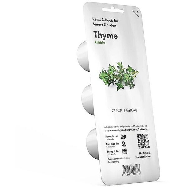 Click & Grow Smart Garden refill Thyme 3pcs SGR17X3 4742793007373