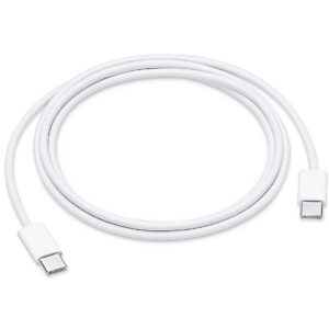 Mocco USB-C to USB-C Data and Charger Cable 1m White (MUF72ZM/A) MO-MUF72Z-WH 4752168093139