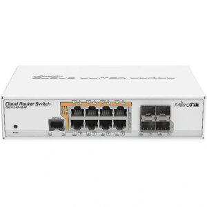 MikroTik Cloud Router Switch CRS112-8P-4S-IN CRS112-8P-4S-IN 4752224002105