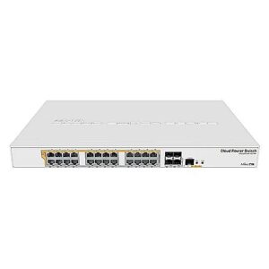 MikroTik CRS328-24P-4S+RM Gigabit Ethernet POE/POE+ router/switch PoE/Poe+ ports quantity 24