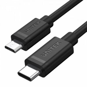 Unitek USB-C 1.0m czarny Y-C473BK 4894160017239