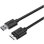 Unitek micro USB 1.0m czarny Y-C461BBK/Y-C461GBK 4894160018205