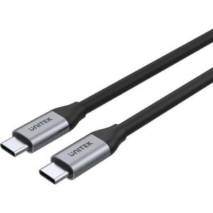 Unitek C14082ABK USB cable 1 m USB 3.2 Gen 2 (3.1 Gen 2) USB C Black C14082ABK 4894160044822