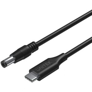 Unitek Kabel zasilający do laptopa 65W USB-C - DC5