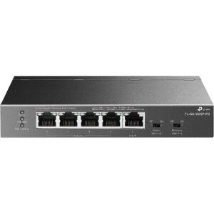 TP-LINK TL-SG1005P-PD 5-Port Gigabit Desktop PoE+ Switch with 1-Port PoE++ In and 4-Port PoE+Out TL-SG1005P-PD 4895252501117