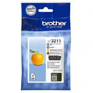 Brother LC3211VALDR VALUE PACK (LC3211 BK/C/M/Y) LC3211VALDR 4977766780186