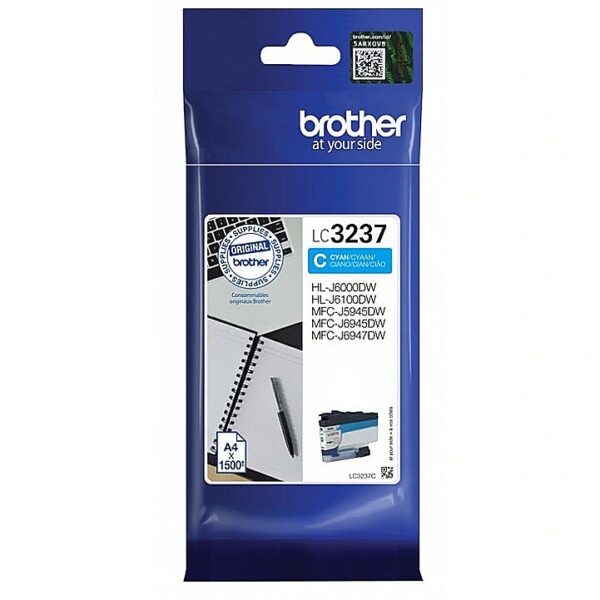 Brother LC3237C TONER CYAN 1500 LC3237C 4977766788014