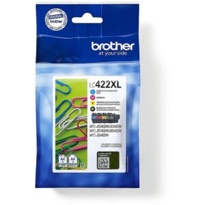 Brother LC-422XL VALUE PACK INK F. MFC-J5340/5345/5740/6540/6940DW LC422XLVAL 4977766816892