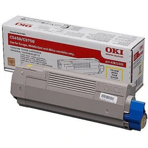 Oki Toner C5650/5750 Yellow (2k) 43872305 5031713039778