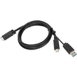 Targus 1.8 METER USB-C MALE TO USB-C MALE SCREW-IN CABLE 10GB ACC1122GLX 5051794036862