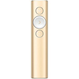 Logitech Spotlight(TM) Presentation Remote-2.4GHZ/BT-EMEA-GOLD LOGI 910-004862 5099206070028