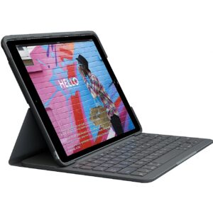 Logitech SLIM FOLIO IPAD 7TH GENERATION GRAPHITE ESP MEDITER 920-009478 5099206088290