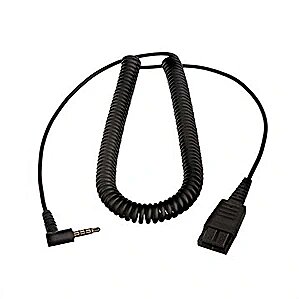 GN Audio JABRA PC CORD QD TO 3.5 MM MAC BOOKS BIZ 1500 2300 2400 II  IN 8800-01-102 5706991019896