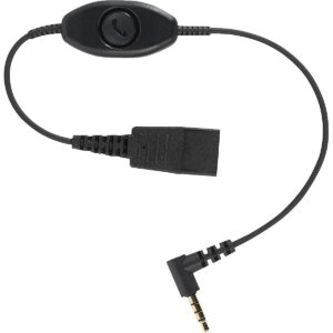 GN Audio LINK MOBILE QD TO 3.5 MM W.PTT SUPERVISOR CORD 8800-00-103 5706991020113