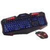 Esperanza EGK3000 Set Keyboard + wired backlit mouse EGK3000 5901299938607