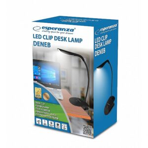 Esperanza Led desk lamp Deneb black ELD104K 5901299942369