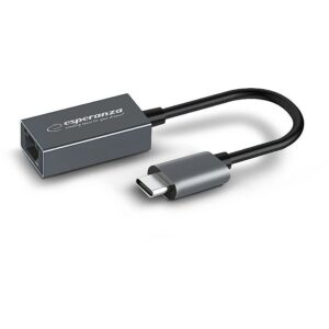 Esperanza ENA102 ETHERNET 1000 MBPS ADAPTER USB C-RJ45 ENA102 5901299958841