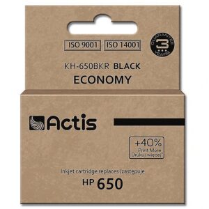 Actis KH-650BKR ink (replacement for HP 650 CZ101AE; Standard; 15 ml; black) KH-650BKR 5901443097730