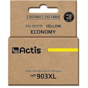 Actis KH-903YR ink (replacement for HP 903XL T6M11AE; Standard; 12 ml; yellow) - New Chip KH-903YR 5901443110132