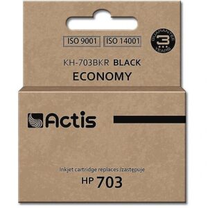 Actis KH-703BKR ink (replacement for HP 703 CD887AE; Standard; 15 ml; black) KH-703BKR 5901452155964