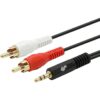 TB 3.5mm to 2x RCA