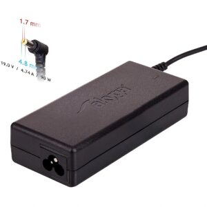 Akyga notebook power adapter AK-ND-08 19V/4.74A 90W 4.8x1.7 mm HP power adapter/inverter Indoor Black AK-ND-08 5901720130556