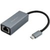 Qoltec USB C to RJ45 Ethernet 1000Mps