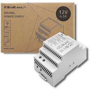 Qoltec DIN rail power supply 60W