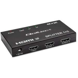 Qoltec Active HDMI Splitter 2 x HDMI 4Kx2K