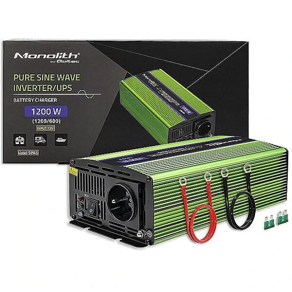 Qoltec Pure Sine Wave Inverter Monolith