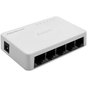 Qoltec Network SWITCH 5xRJ45 port 100Mbps LAN 52245 5901878522456