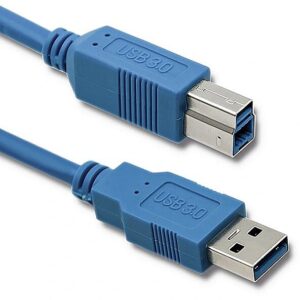 Qoltec USB 3.0 cable to the printer A male 52309 5901878523095