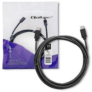 Qoltec 52350 USB 3.1 type C male cable 52350 5901878523507