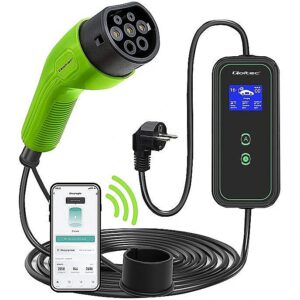 Qoltec Mobile EV charger with adjustable 2in1 52476 5901878524764