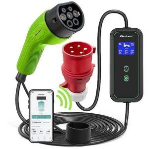 Qoltec Mobile EV charger with adjustable 2in1 52478 5901878524788