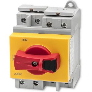 Qoltec 52611 DC isolator with locking function Main switch 1200V 32A 8kV 4P 52611 5901878526119