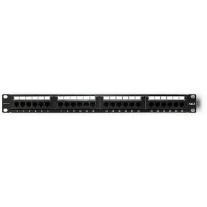 Qoltec Patch panel RACK 24 ports